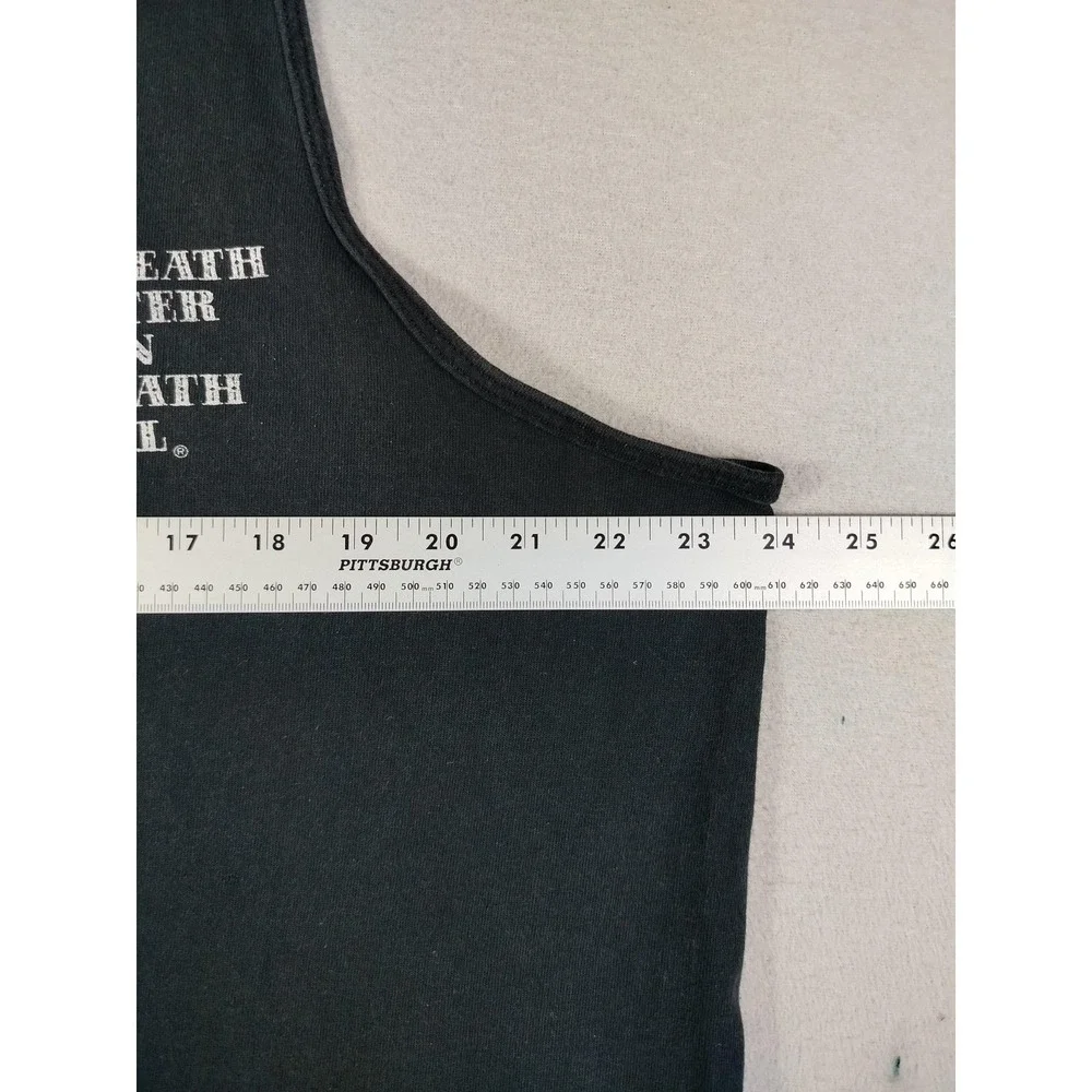 Vintage Fruit Of The Loom Tank Top Mens XL Black Hog's Breath Saloon Key West
